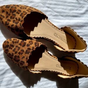 Restricted Brown Leopard Women's Loafers